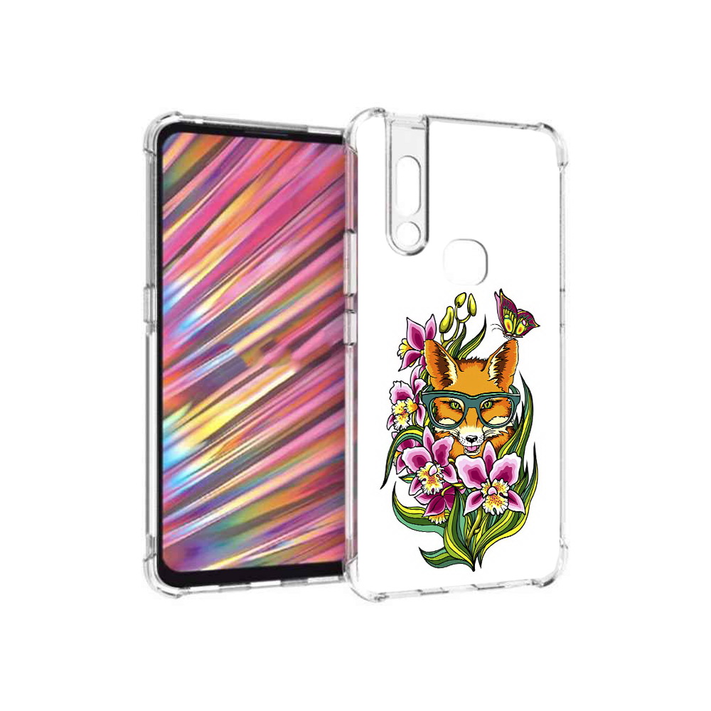 

Чехол MyPads Tocco для Vivo V15 Лиса в цветах (PT127905.397.108), Прозрачный, Tocco