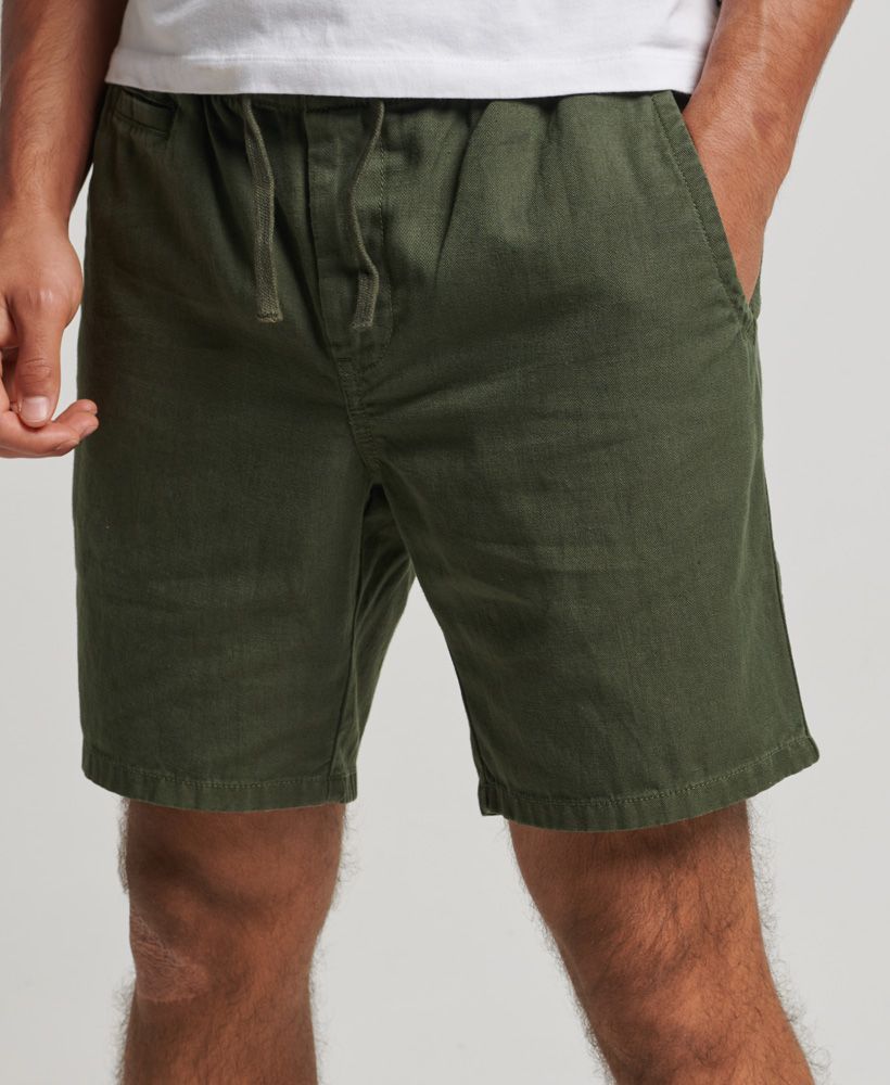 

Повседневные шорты мужские Superdry M7110298A зеленые S, Зеленый, M7110298A