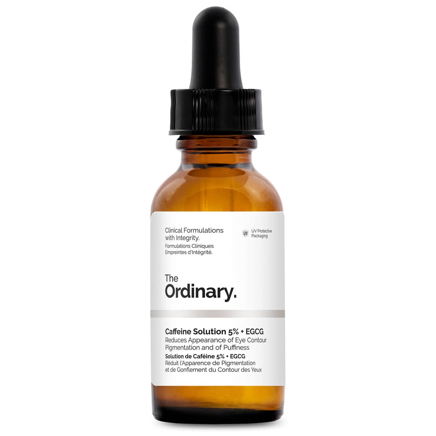 Сыворотка для век против отеков и темных кругов The Ordinary Caffeine Solution 5% + EGCG человеческое животное