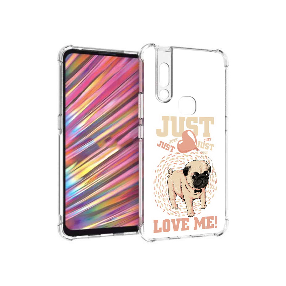 

Чехол MyPads Tocco для Vivo V15 Люби меня (PT127905.397.109), Прозрачный, Tocco