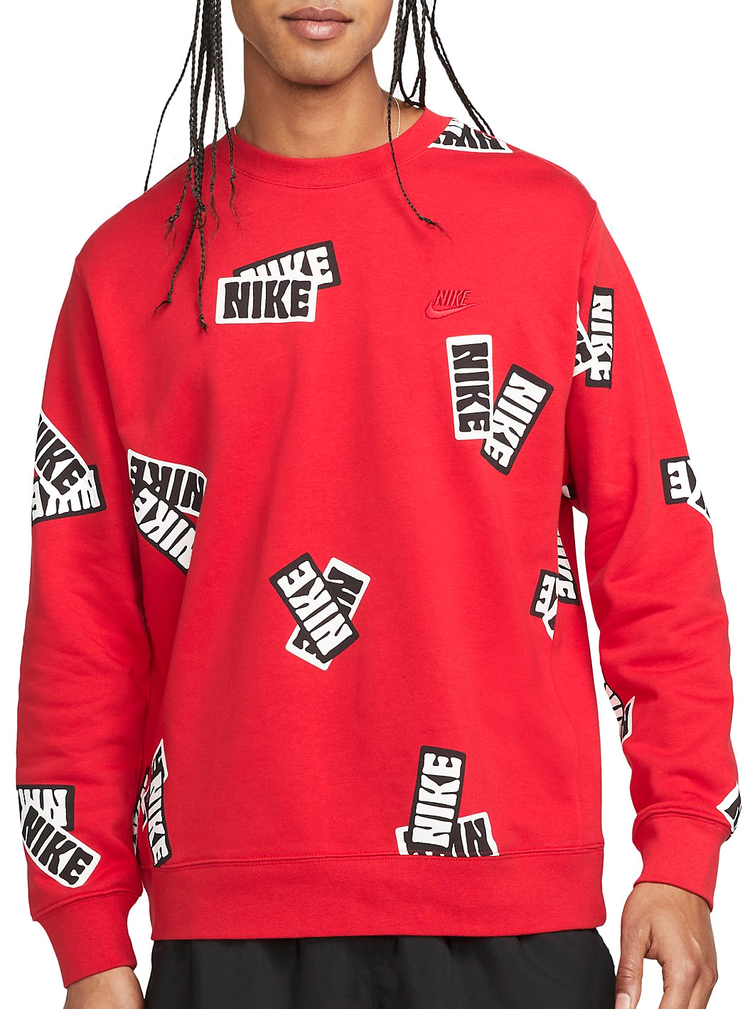 Толстовка мужская Nike Sportswear Sport Essentials+ DM6883-657 красная 50