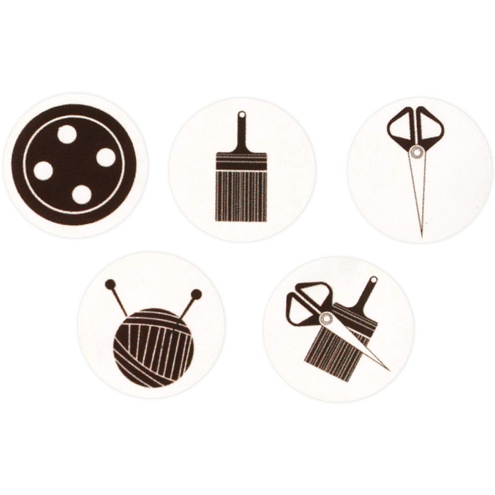 

Наклейки бумажные «Самое нужное», 2 х 2 см, рулон 250 шт., ART UZOR Design