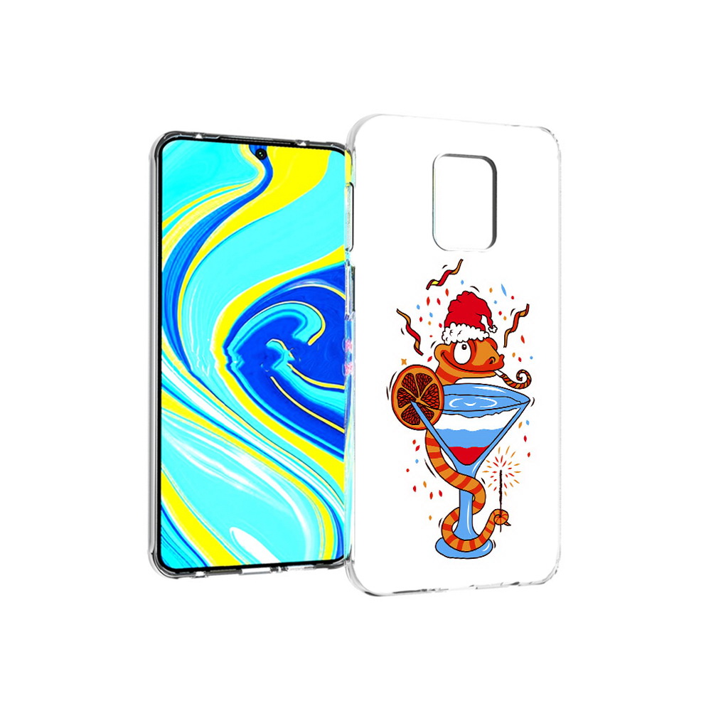 Чехол MyPads Tocco для Xiaomi Redmi Note 9 Pro змейка (PT146368.268.364)