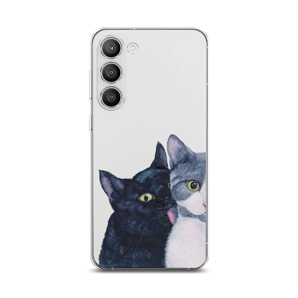 

Чехол Awog на Samsung Galaxy S23 Plus 5G "Кошачья любовь", Синий, 2107450-1