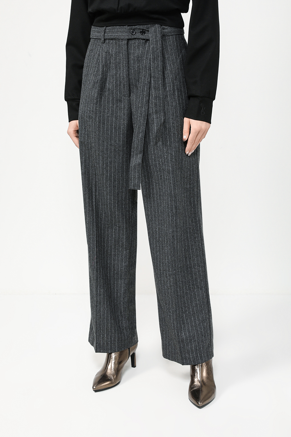 

Брюки женские Twist TW6230003185 серые 40, Серый, TW6230003185