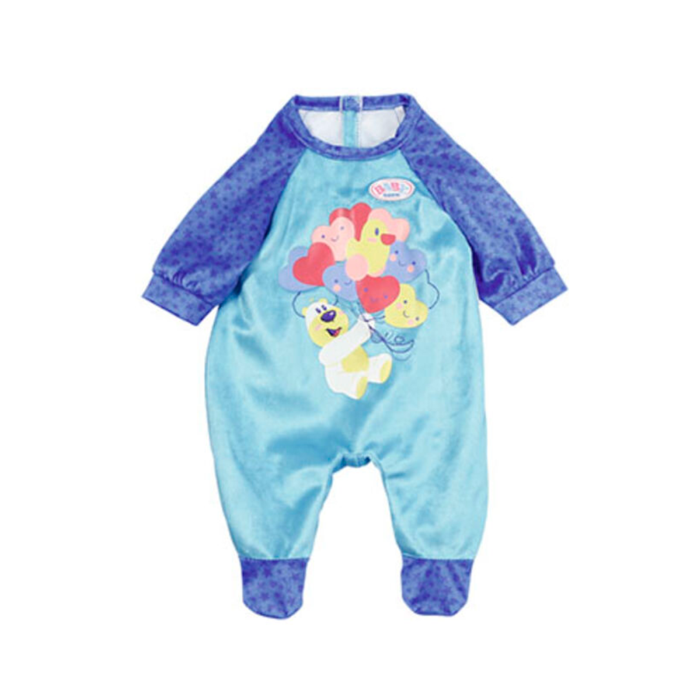 Одежда для кукол Zapf Creation Baby born Комбинезон (голубой), 43 см 828-250 бульонки для декора ногтей born to shine голубой