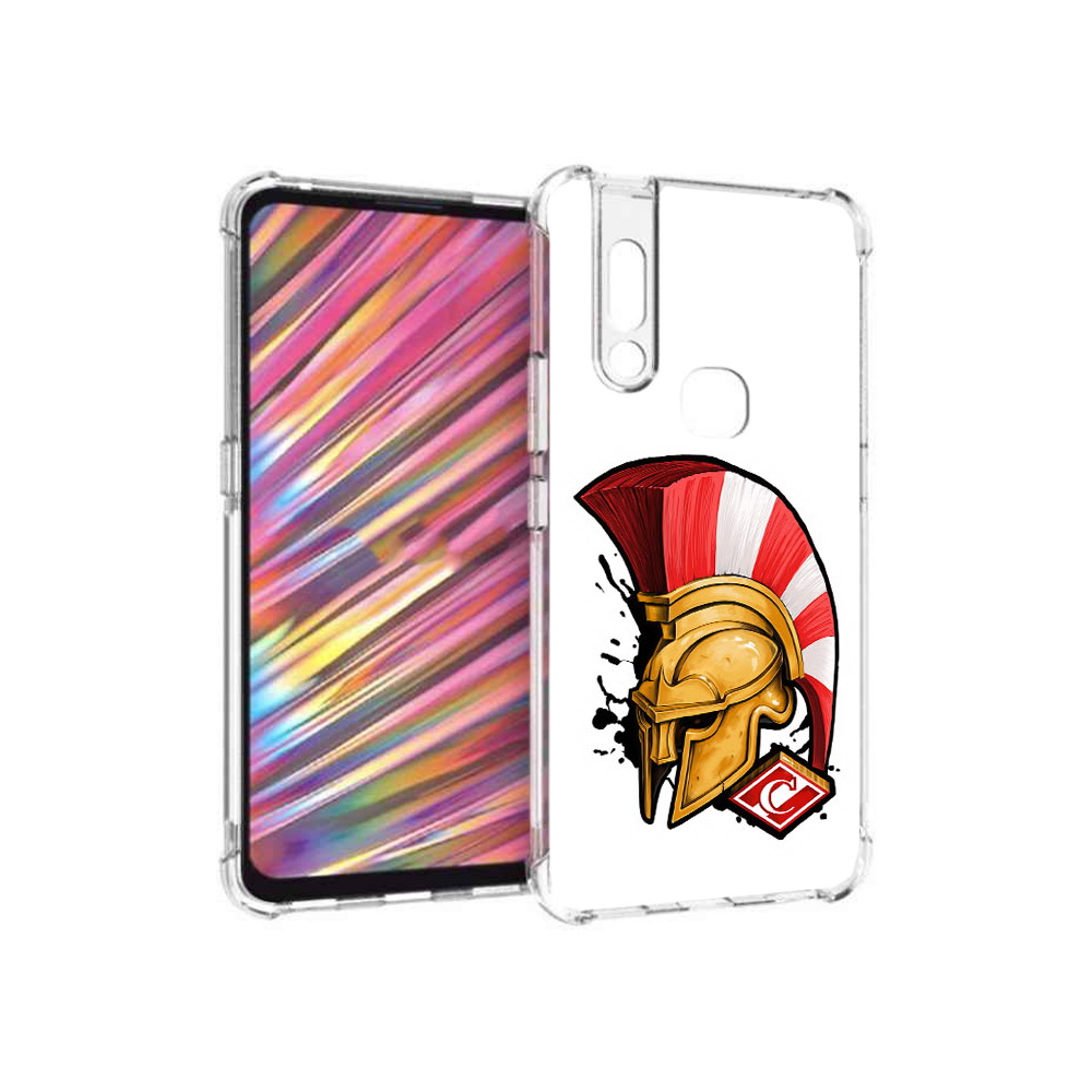 

Чехол MyPads Tocco для Vivo V15 ФК спартак шлем (PT127905.397.185), Прозрачный, Tocco