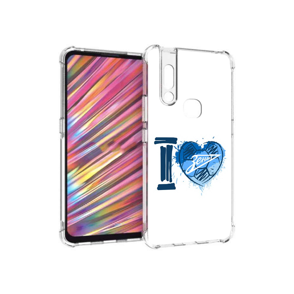 

Чехол MyPads Tocco для Vivo V15 ФК я люблю зенит (PT127905.397.186), Прозрачный, Tocco
