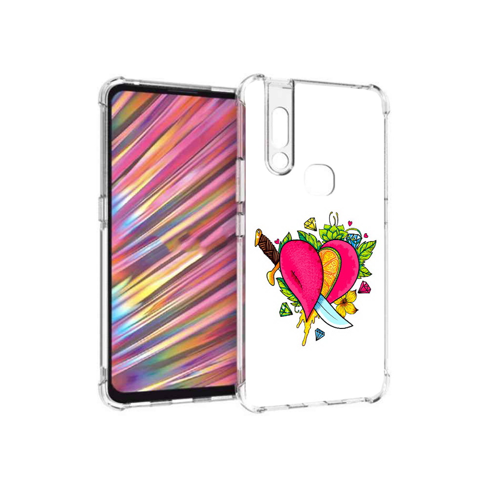 

Чехол MyPads Tocco для Vivo V15 Фруктовое сердце (PT127905.397.188), Прозрачный, Tocco