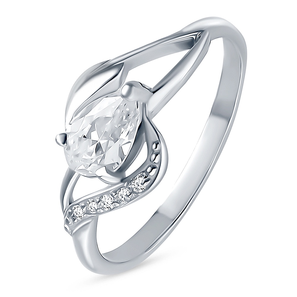 

Кольцо из серебра р. , 585Gold 701012588, фианит, 701012588
