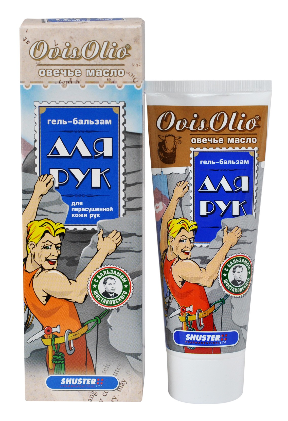 Гель-бальзам для рук с бальзамом Шостаковского OvisOlio 70 гр