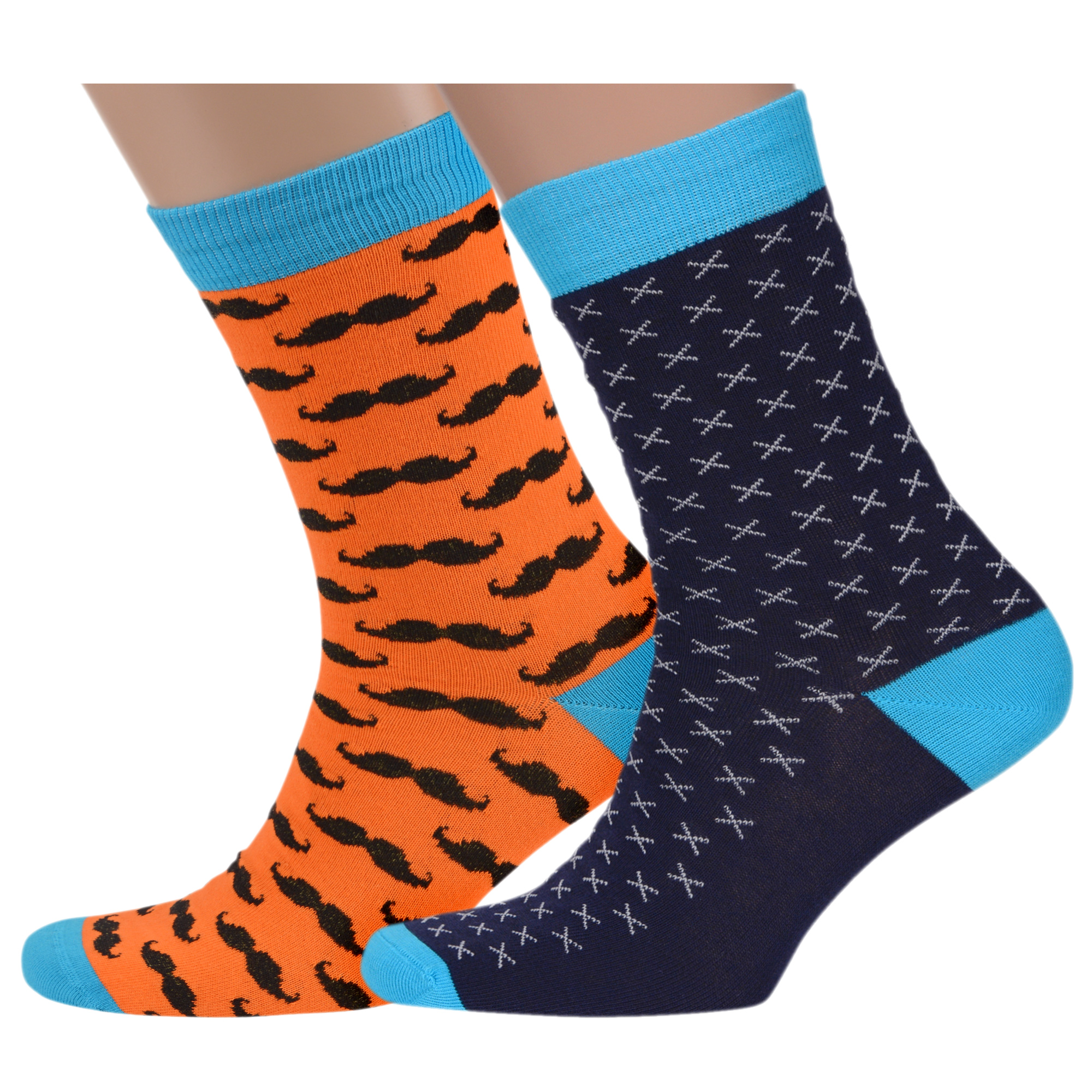 

Комплект носков унисекс ХОХ 2-XF разноцветных 27, 2-XF