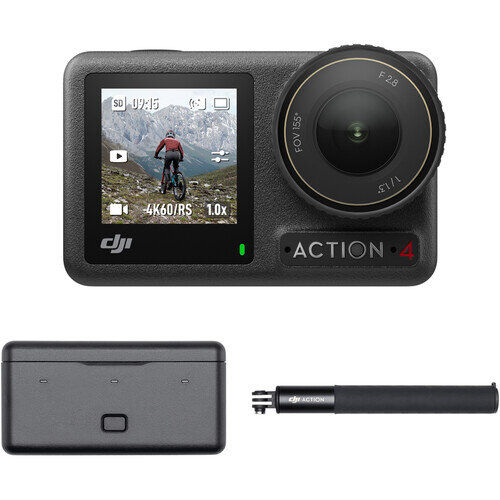 Экшн-камера DJI Osmo Action 4 Adventure Combo Black (CA2040)