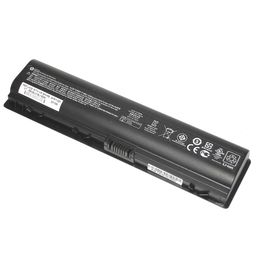 Аккумулятор для ноутбука HP Pavilion DV2000 DV6000 47-56Wh черная