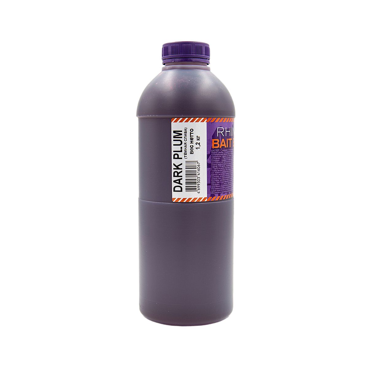 RHINO BAITS Bait Booster Liquid Food Dark Plum (темная слива) канистра 1.2 л