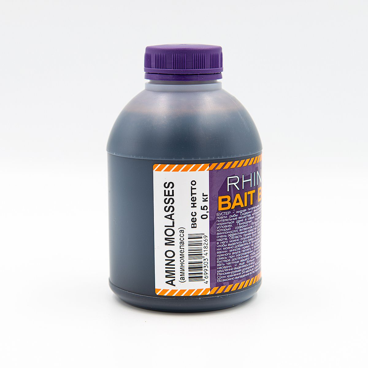 

RHINO BAITS Amino Molasses (аминомеласса), банка 0,5 л