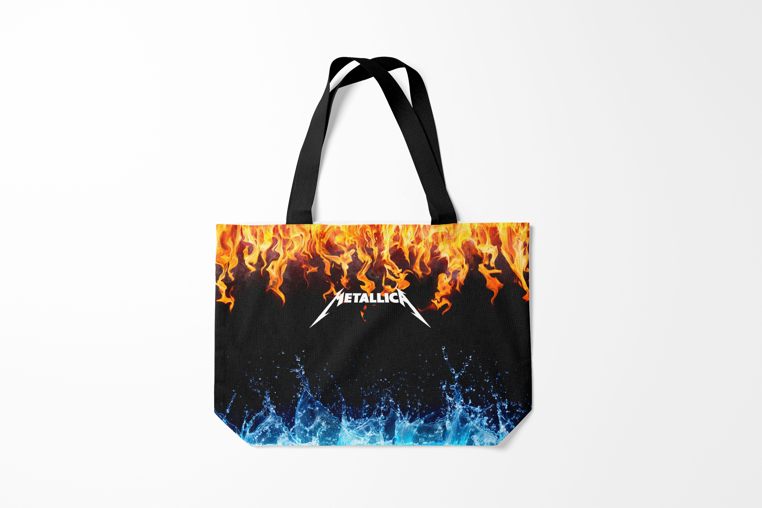 

Сумка шoппер унисекс Burnettie Metallica Metallica., разноцветный, Metallica Metallica.