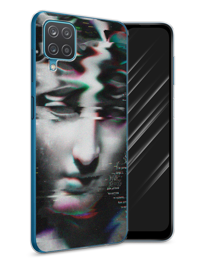 

Чехол Awog на Samsung Galaxy A12 / Самсунг A12 "Glitch Art", Разноцветный, 2101650-9