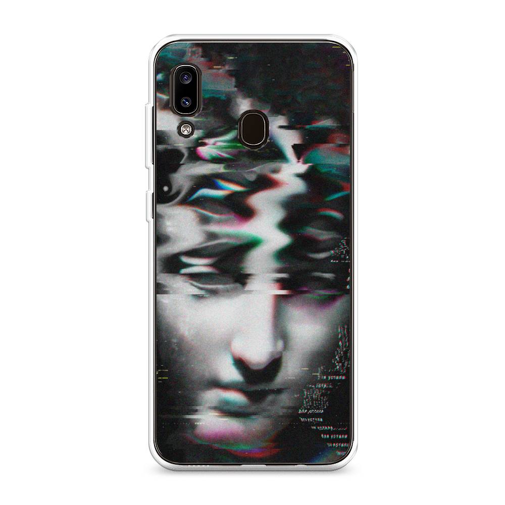 

Чехол Awog на Samsung Galaxy A20/A30 "Glitch Art", Разноцветный, 27650-9