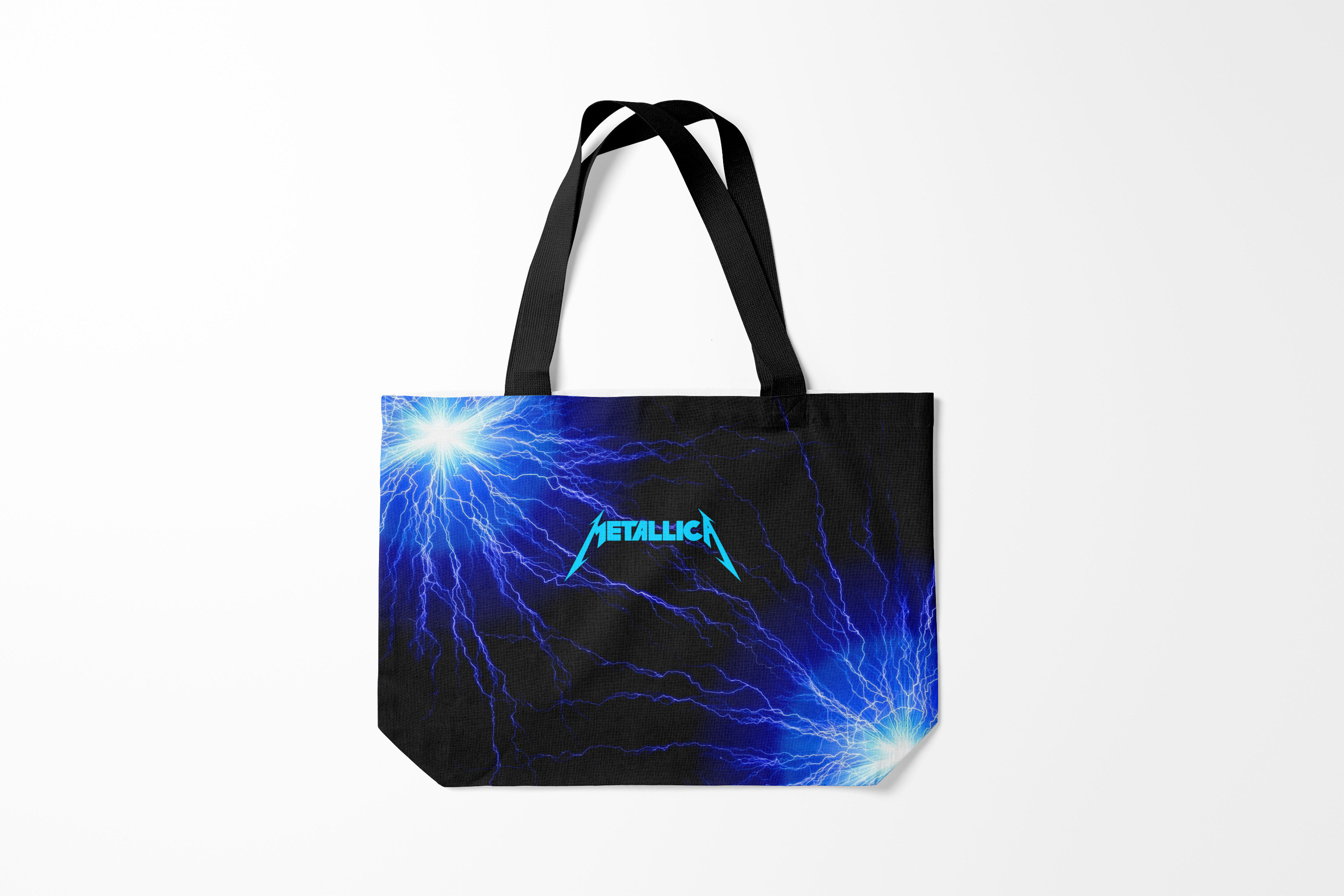 

Сумка шoппер унисекс Burnettie Metallica BLUE FLASH МЕТАЛЛИКА СИНИЕ МОЛНИИ, разноцветный, Metallica BLUE FLASH МЕТАЛЛИКА СИНИЕ МОЛНИИ