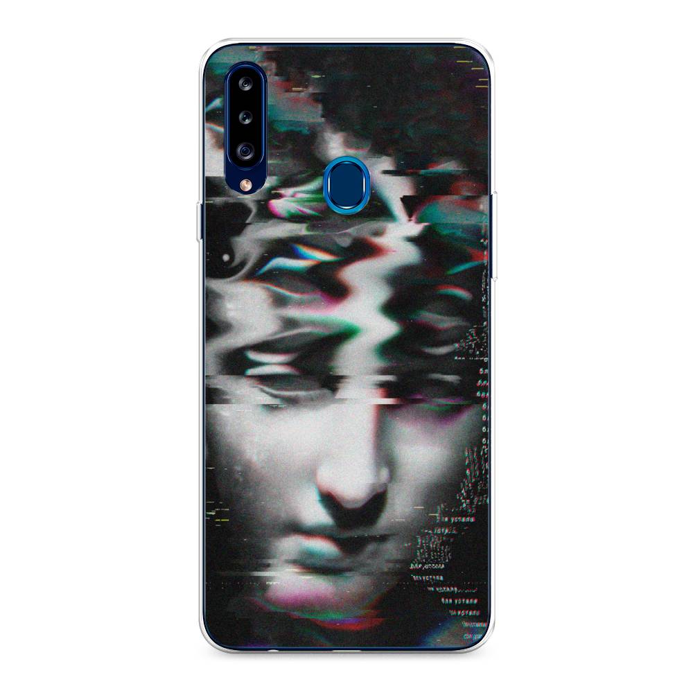 

Чехол Awog на Samsung Galaxy A20s / Самсунг A20s "Glitch Art", Разноцветный, 2100850-9