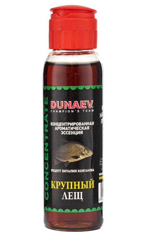 

Прикормка DUNAEV Арома Концентрат 70 мл Лещ, Прозрачный, Лещ