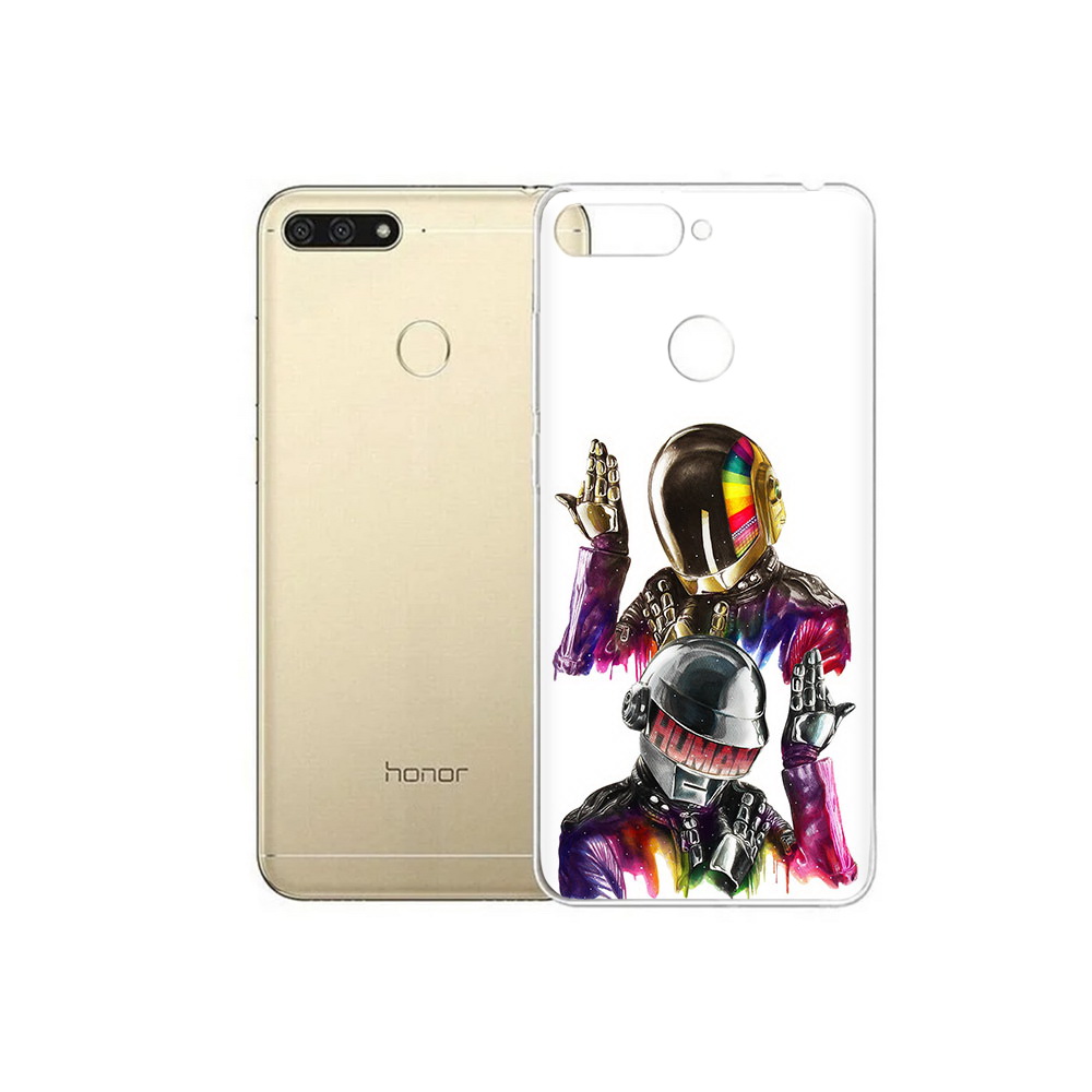 

Чехол MyPads Tocco для Huawei 7C диско космонавты (PT111175.61.329), Прозрачный, Tocco