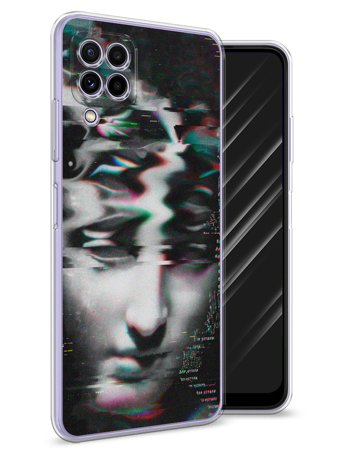 

Чехол Awog на Samsung Galaxy A22 / Самсунг A22 "Glitch Art", Разноцветный, 2103150-9