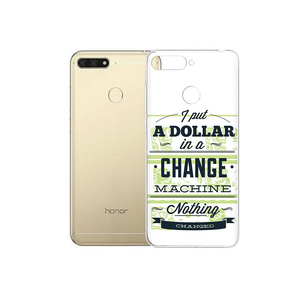 

Чехол MyPads Tocco для Huawei 7C доллар надпись (PT111175.61.336), Прозрачный, Tocco