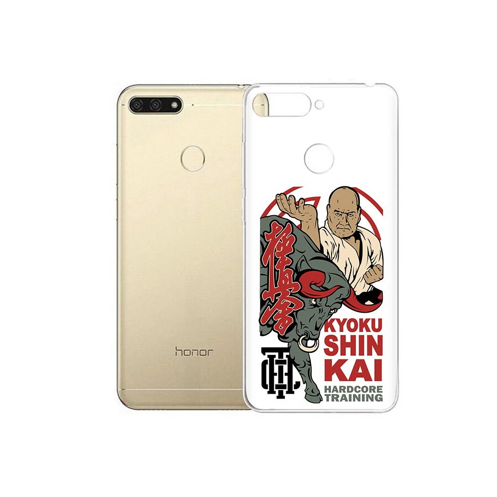 

Чехол MyPads Tocco для Huawei 7C единоборства рисунок (PT111175.61.343), Прозрачный, Tocco