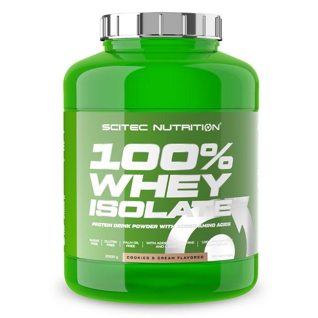 Протеин Scitec Nutrition 100 Whey Isolate 2000 г печенье-крем 12500₽