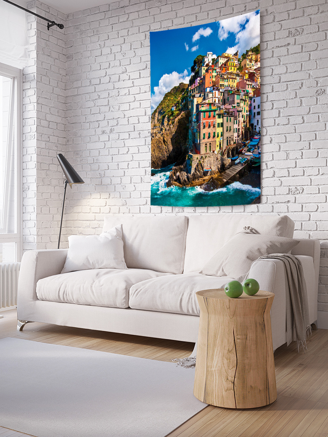 

Вертикальное фотопанно на стену JoyArty Прибрежный город 150x200 см, Прибрежный город
