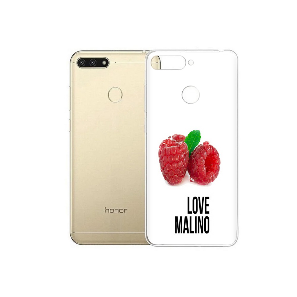 

Чехол MyPads Tocco для Huawei 7C Бренд лове малино (PT111175.61.36), Прозрачный, Tocco