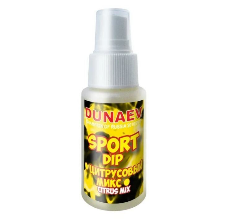 

Прикормка DUNAEV SPORT DIP 50 мл Цитрусовый микс
