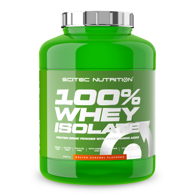 Протеин Scitec Nutrition 100% Whey Isolate 700 г, соленая карамель