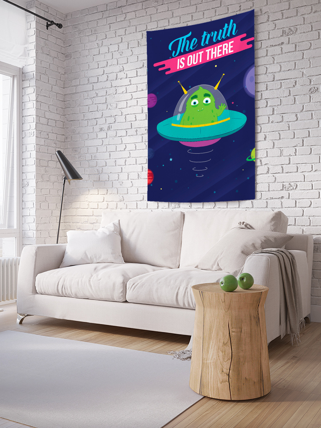 

Вертикальное фотопанно на стену JoyArty Истина где-то рядом 150x200 см, Истина где-то рядом