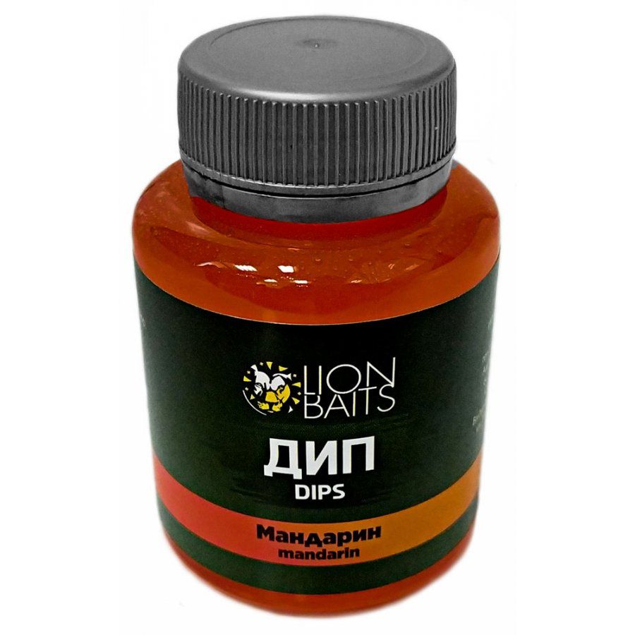 

Прикормка LION BAITS Dips Мандарин (Mandarin) 130мл