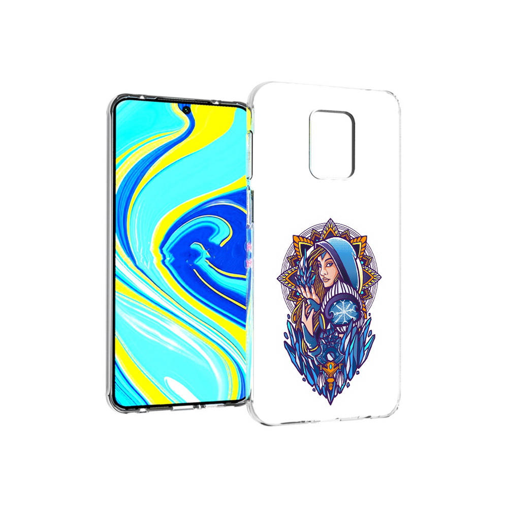 Чехол MyPads Tocco для Xiaomi Redmi Note 9 Pro кристал мейден дота 2 (PT146368.268.415)