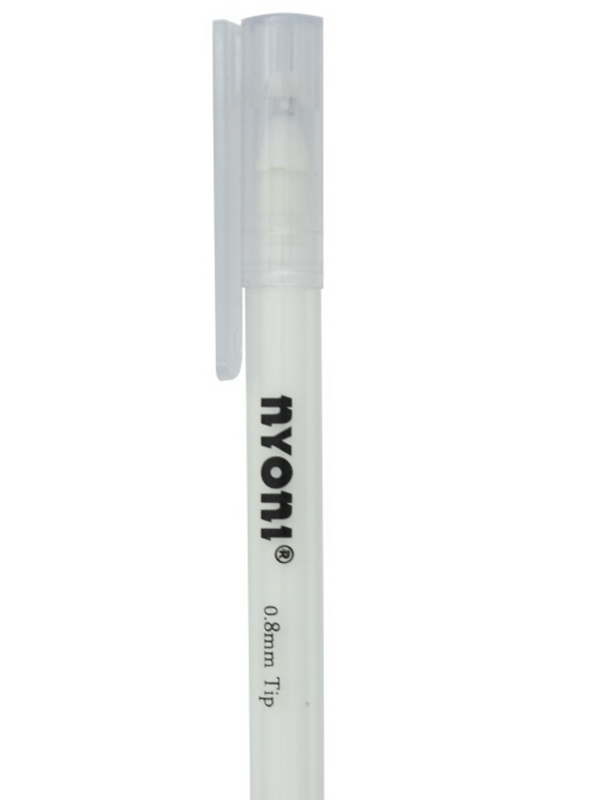 Ручка гелевая Nyoni CI-142 318024 белая для прорисовки бликов