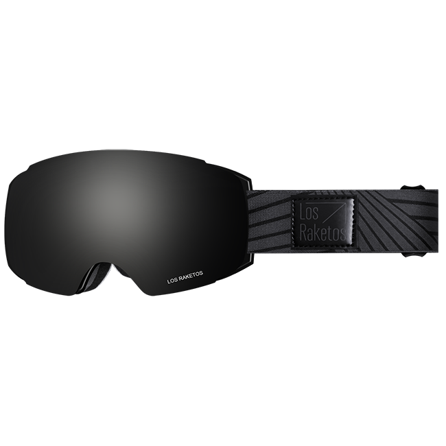 

Маска горнолыжная LOS RAKETOS NIKRON Magnet Black Chrom с дополнительной линзой, NIKRON Magnet Black Chrom