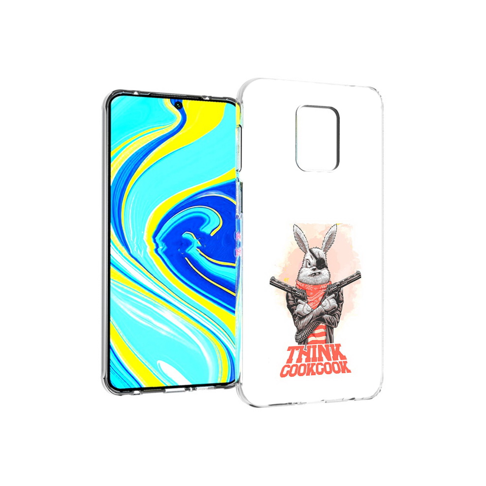 Чехол MyPads Tocco для Xiaomi Redmi Note 9 Pro кролик пират (PT146368.268.419)
