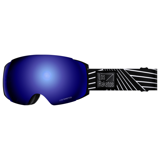

Маска горнолыжная LOS RAKETOS NIKRON Magnet Blue Chrom с дополнительной линзой, NIKRON Magnet Blue Chrom