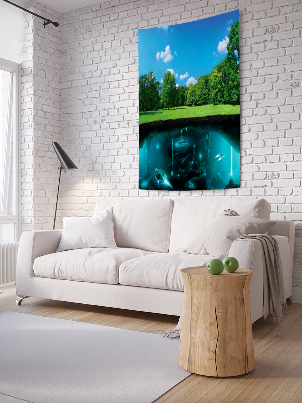 

Вертикальное фотопанно на стену JoyArty Скрытые тайны 150x200 см, Скрытые тайны