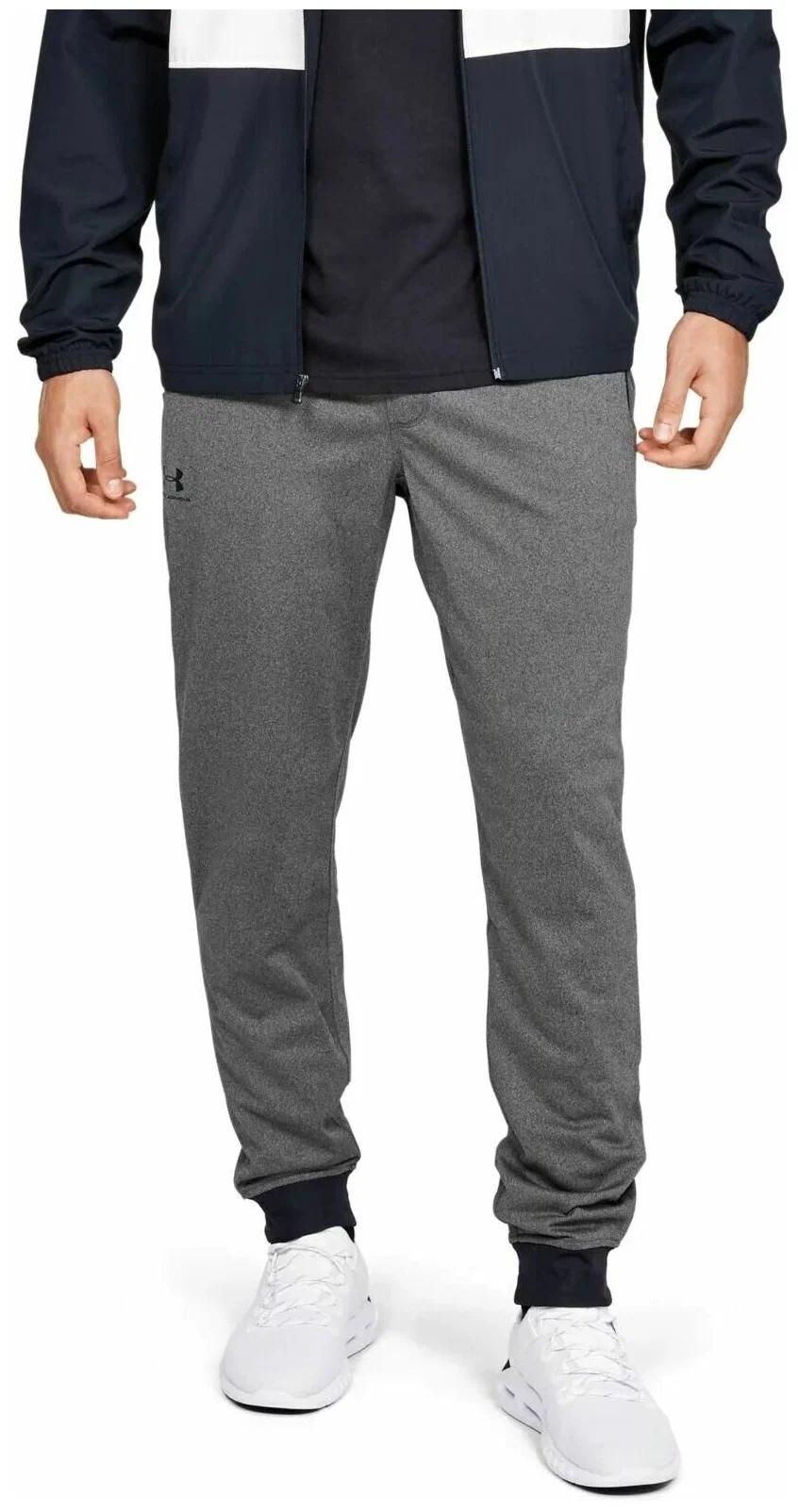 Спортивные брюки мужские Under Armour Sportstyle Tricot Jogger 1290261-090 серые M Филиппины серый