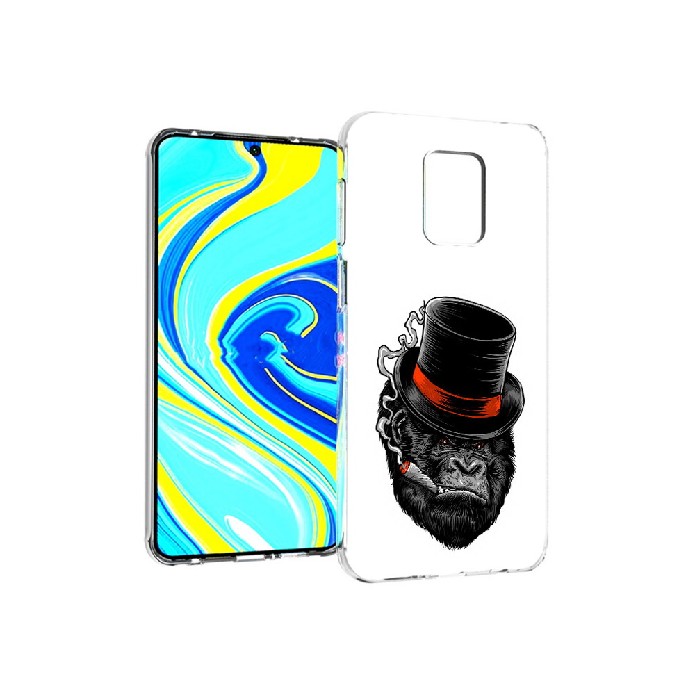 

Чехол MyPads Tocco для Xiaomi Redmi Note 9 Pro дизайнерская горилла (PT146368.268.431), Прозрачный, Tocco