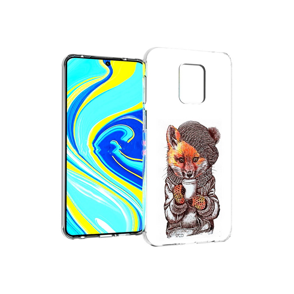 

Чехол MyPads Tocco для Xiaomi Redmi Note 9 Pro лиса в шапке (PT146368.268.437), Tocco