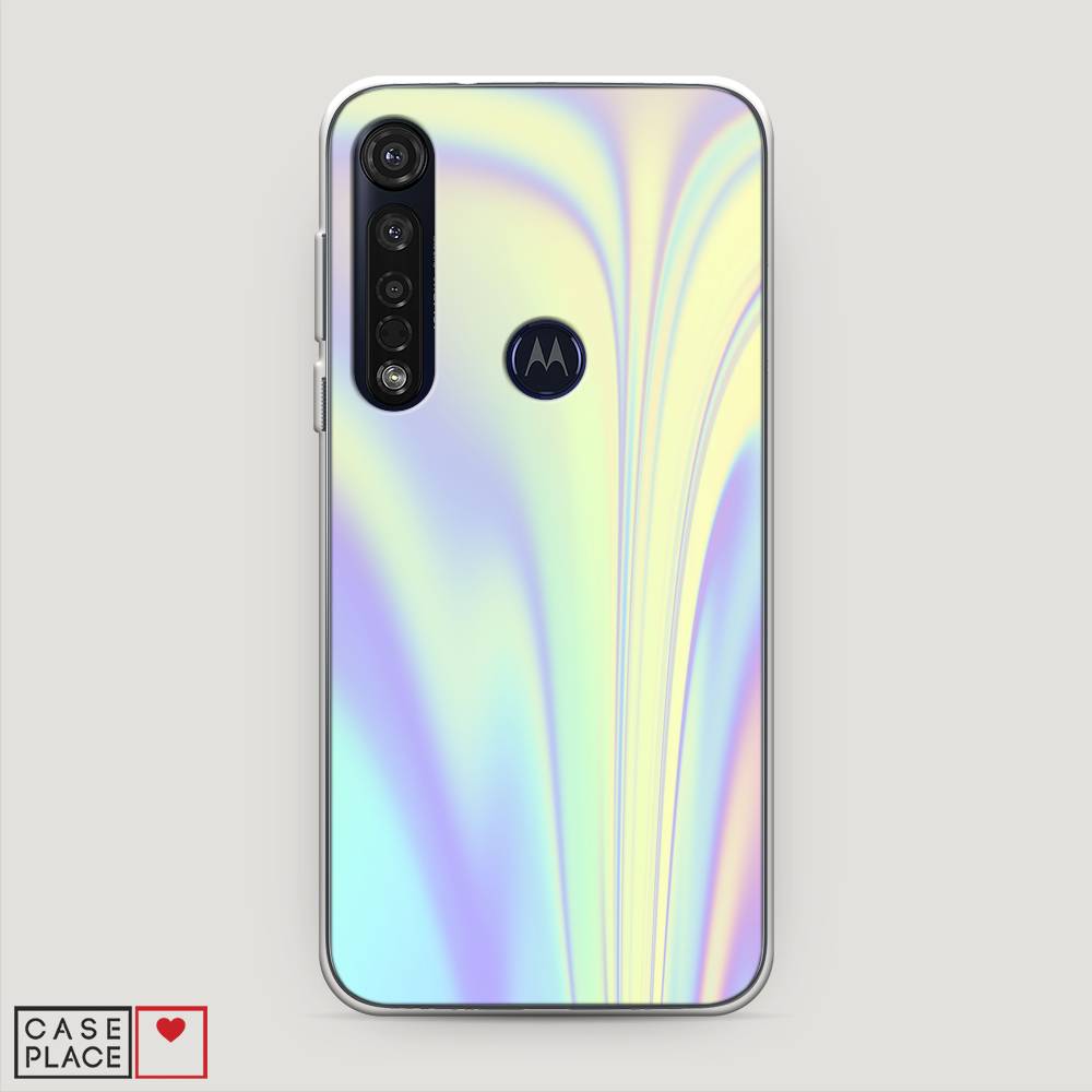 

Чехол Awog "Фиолетовая голограмма" для Motorola Moto G8 Plus
