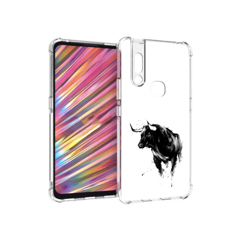 

Чехол MyPads Tocco для Vivo V15 бык (PT127905.397.254), Прозрачный, Tocco