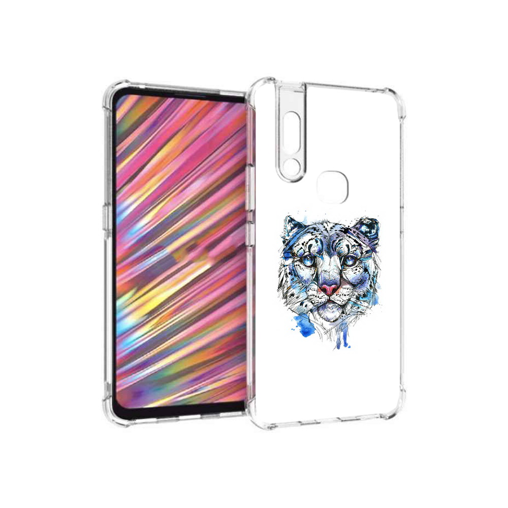 

Чехол MyPads Tocco для Vivo V15 водяной тигр (PT127905.397.263), Прозрачный, Tocco