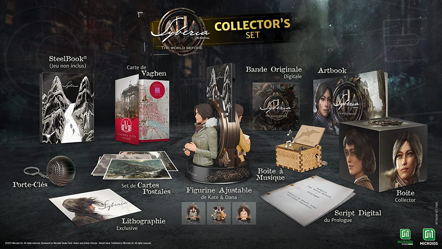 Фигурка Microids Syberia: The World Before: Dana Roze, Kate Walker